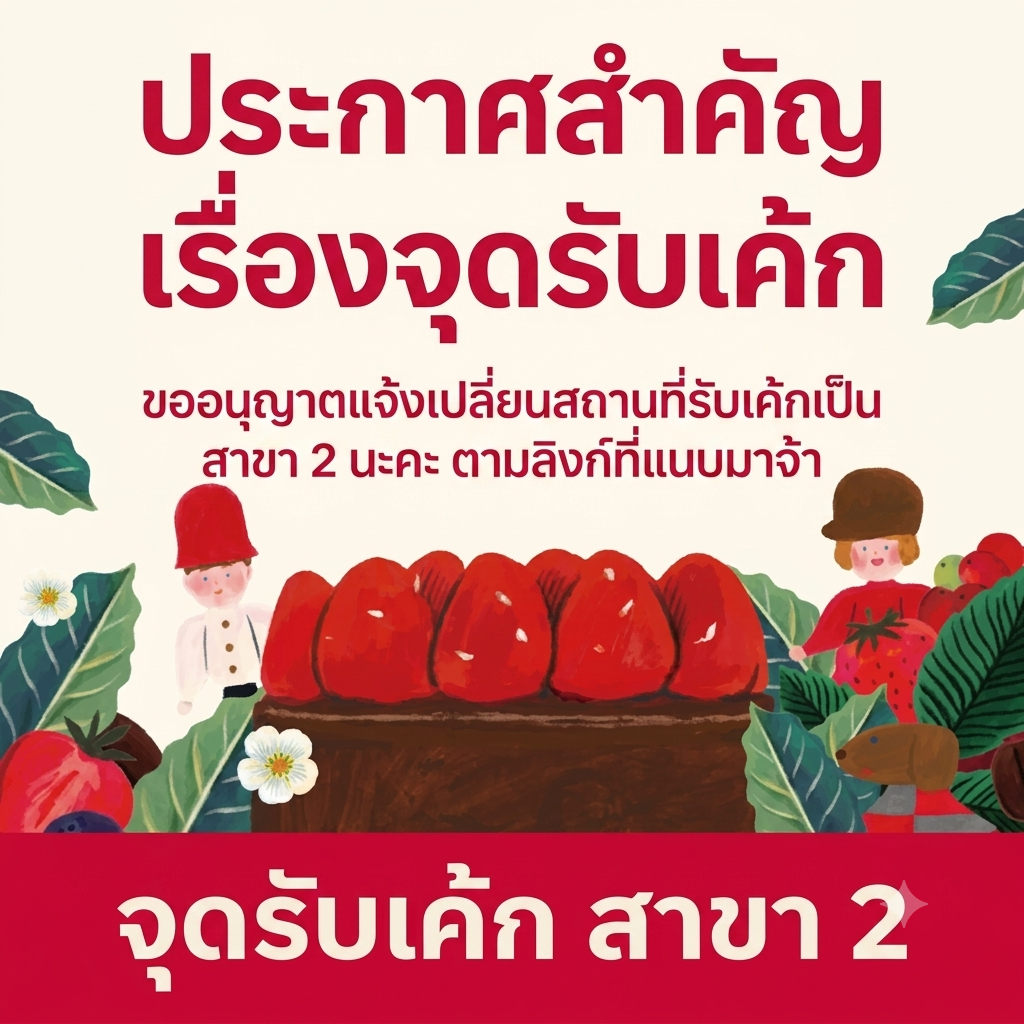 จุดรับเค้ก สาขา2 