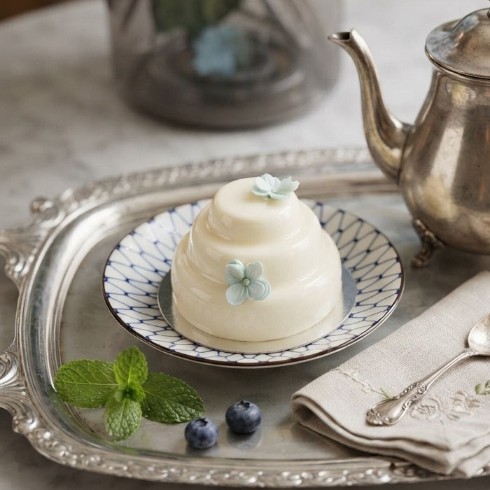 lemon ice cream moussecake